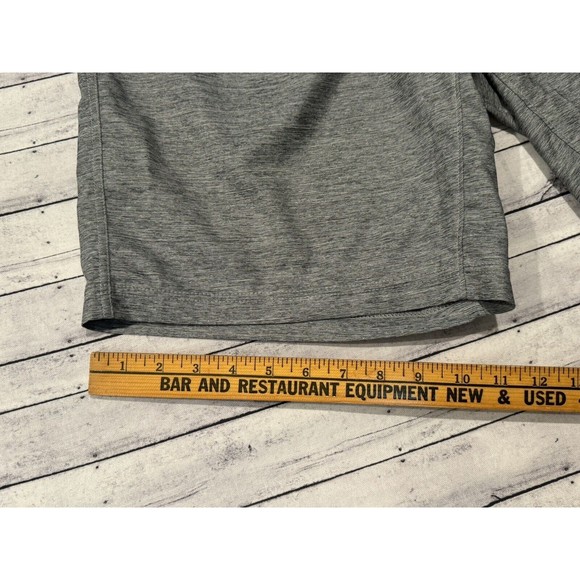 PRANA Mens Mojo Shorts Size L Gray Exercise Workout Lightweight Gym Yoga Stretch - Picture 9 of 16